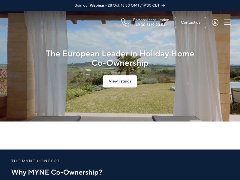 myne-homes.com
